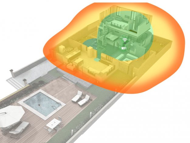 Instalador antenas WiFi largo alcance